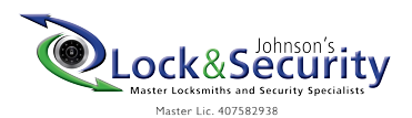 Johnson's Lock and Security Mobile Logo
